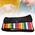 thumbnail image 1 of BELOVING Rainbow Xylophone 15 Note Christmas Gift Develop Musical Skills Glockenspiel, 1 of 10