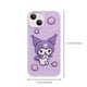 thumbnail image 3 of Sanrio Phone Case Hellokitty Big Ear Dog Cologne para iPhone 12/12 Pro/12 Pro Max/13/13 Pro/13 Pro Max/14/14 Pro/14 Pro Max/14 Plus Pink Blue Purple 3 colores disponibles Cute Cartoon Phone Case Slim, 3 of 4