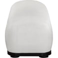 thumbnail image 4 of Meridian Furniture Calum Cream Chenille Fabric Bench, 4 of 14