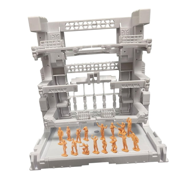 TISHITA Interlocking Display Base Accessory Platform Birthday Gift with Mini Figures 16.5x11.5x16.5cm