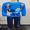 Blue, variant on Disney Marvel Spider-Man Boys Cotton Long Sleeves Outfit Set Sweatshirt Jogger Sweatpants Set Toddler Kids Clothes Red Sizes 2-9Y