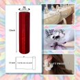 thumbnail image 3 of Rollo de tela IONTACH de tul burdeos y organza con cristal, 30 cm x 45 m, 3 of 6