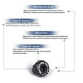 thumbnail image 3 of Replacement Part For Eureka Sanitaire 6 Position Height Adjument Knob 2PK :- 38053-2, 3 of 3