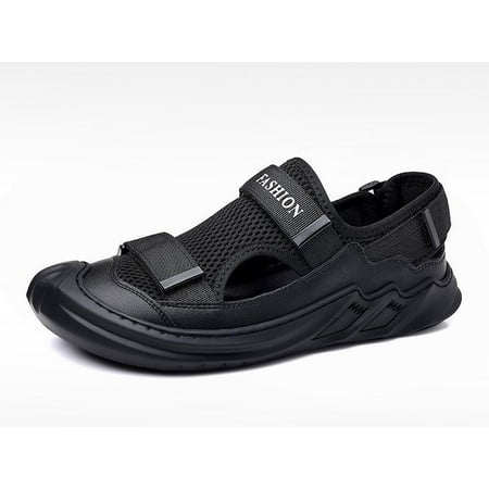 

Mens Womens Athletic Hiking Sandal Closed Toe Outdoor Walking Water Shoes