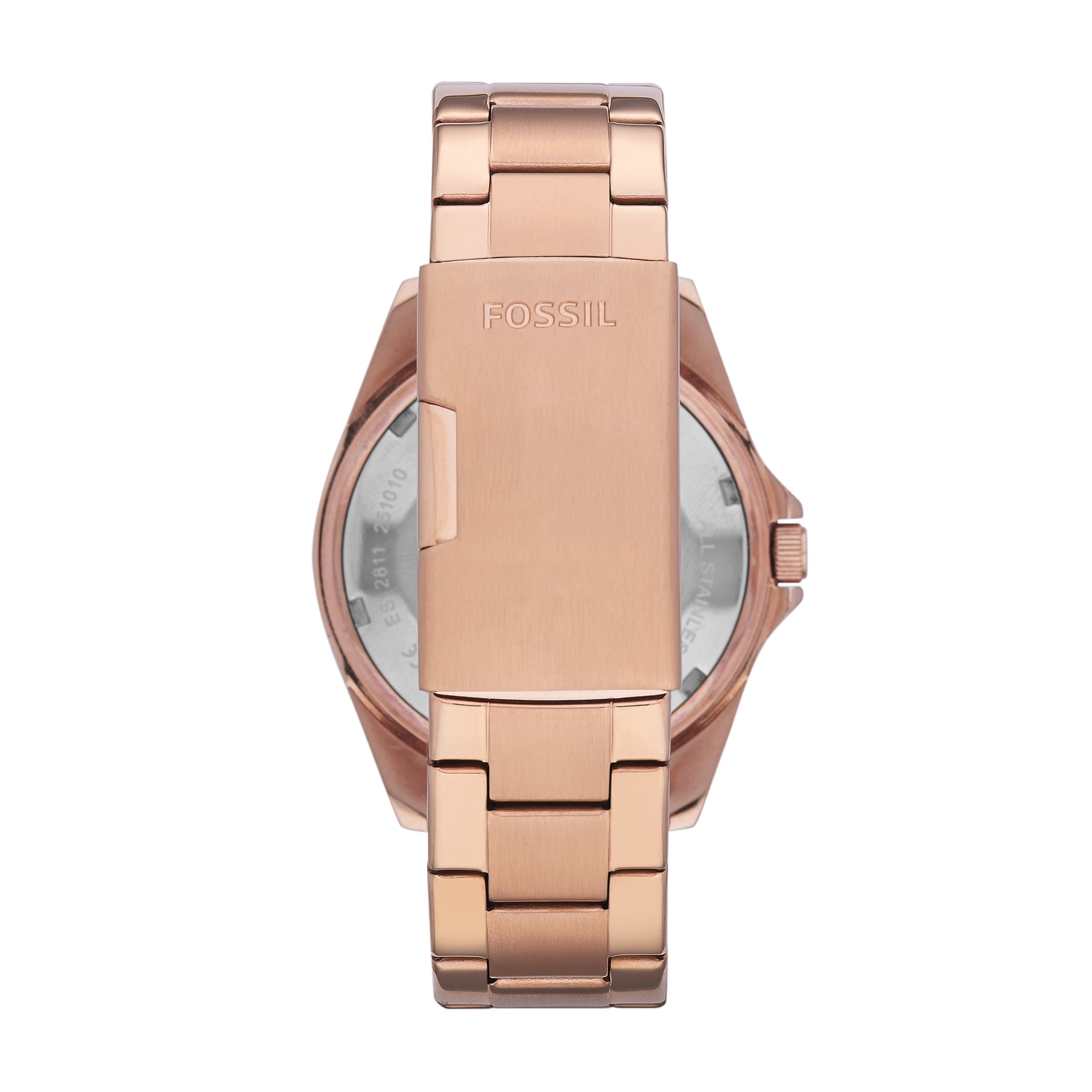 Fossil Women\'s Riley Stainless Steel Crystal-Accented Multifunction Quartz Watch Fossil Riley Women main image 3