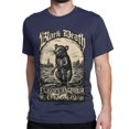 thumbnail image 1 of Camisetas de la gira europea de Black Death para hombre y mujer, de algodón, novedosas, con cuello redondo, manga corta, estampadas., 1 of 7