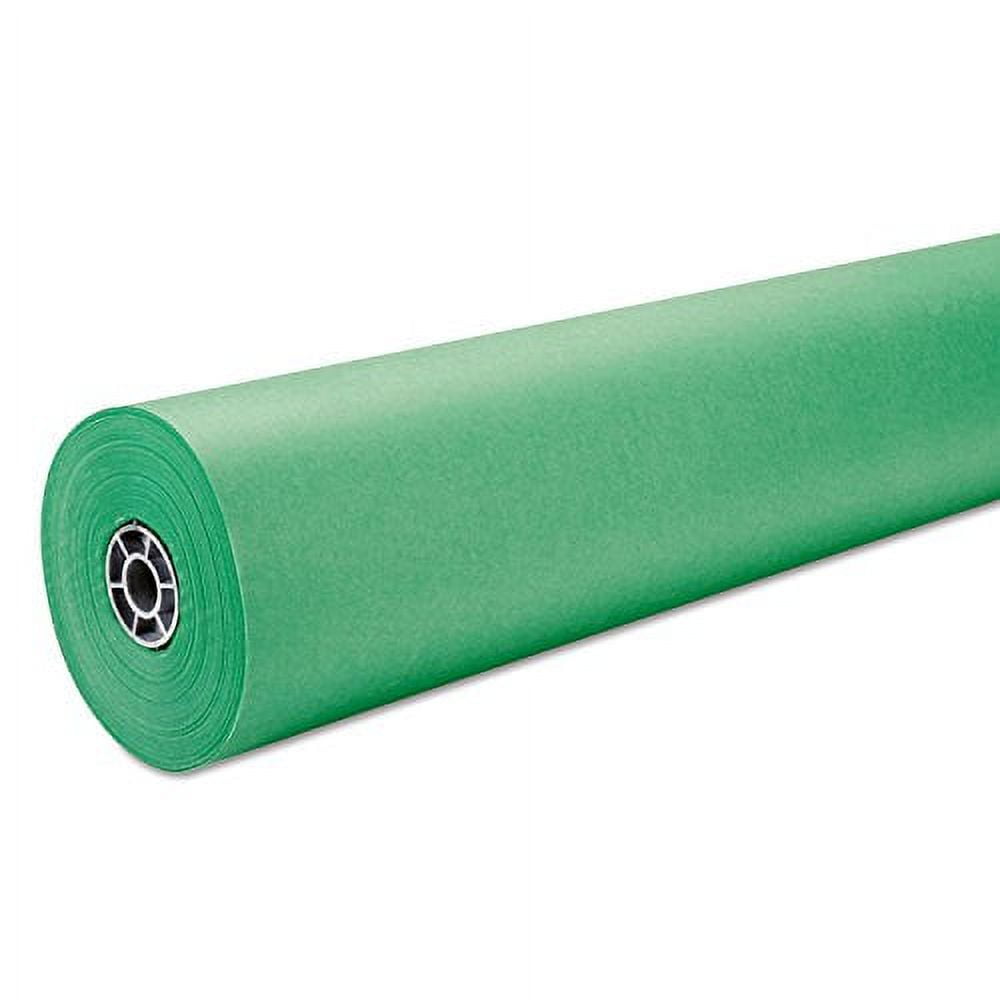 Rainbow Colored Kraft Duo-Finish Paper, Brite Green, 36" x 1000', 1 Roll