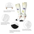 thumbnail image 6 of Lsque Wildflowers Printed Crew Socks Men's Women's LightWeight Thin Casual Calf Socks ,Knee High Socks,Cotton Socks, 6 of 9