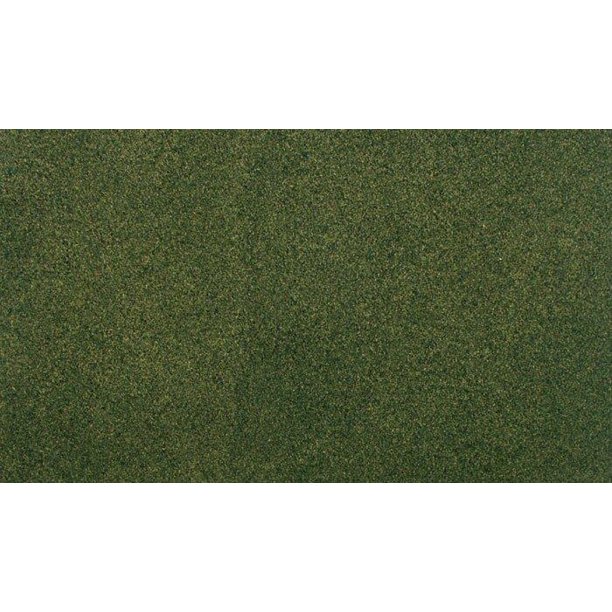 Woodland Scenics 12 1/2" x 14 1/2" Vinyl Grass Mat Sheet Forest
