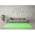 thumbnail image 3 of Ahgly Company Indoor Rectangle Solid Green Modern Area Rugs, 2' x 4', 3 of 4