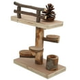 thumbnail image 3 of Hamster Playing Activity Set, Hamster Climbing Toys 2 Layer Removable Chewing  For Mice, 3 of 8