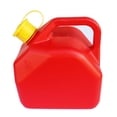 thumbnail image 3 of Lata de gasolina 5L 1,3 galones ABS contenedor de gasolina portátil rojo sin fugas con tubo de salida, 3 of 13