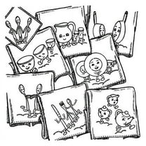 Aunt Martha's #3528 Animated Dish Motifs