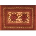 thumbnail image 1 of Ahgly Company Indoor Rectangle Persian Orange Traditional Area Rugs, 7' x 10', 1 of 1