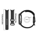 thumbnail image 3 of Oliegs Heated Blanket Outstanding Silicone Sports Sweat Proof Solid Color Watch Band With Convenient Adjustment And Wide Compatibility Compatible With Smartwatch Chocolate, 3 of 5