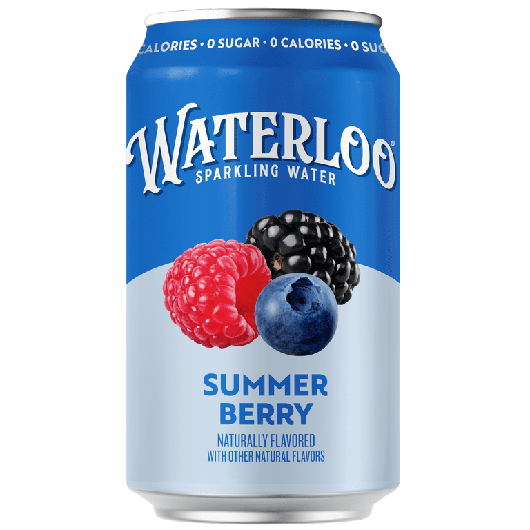 Waterloo Summer Berry Sparkling Water, 12 fl oz, 12 Pack photo 6