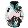 thumbnail image 1 of Sudadera con capucha y cremallera para hombre, unisex, con diseño de grafiti de arte abstracto, moda de primavera para adolescentes, gran oferta 2024, camisetas con estampado 3D de Harajuku y hip hop., 1 of 6