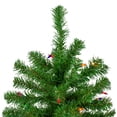 thumbnail image 4 of Northlight 7' Pre-Lit Norfolk Spruce Artificial Christmas Tree, Multi Lights, 4 of 5