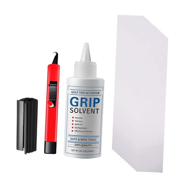 amagogo Complete Golf Grip Kit: Tape Removal Tool, Quick , Easy Installation And Repair, Without Vise Clamp