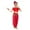 1-Hot Pink3272, variant on WOYY Little Girls Belly Dance Short Sleeve Crop Top Mesh Pants Outfits, 2-Piece, Sizes 6-7