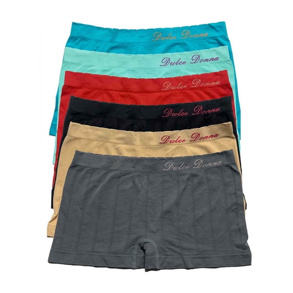 Pack de 6 Pantaletas a La Cintura Tatys Fashion TALLAS EXTRAS Estiran hasta 1.70 Metros Pack con 6 Diferentes Colores Tatys Fashion 1351