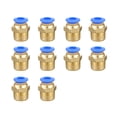 thumbnail image 1 of 10 Pieces Home Portable Threaded Interface Pneumatic Hose Connector Hotel Apartment Dorm Reusable Fast Release Pipe Connectors Hardware PC6-02, 1 of 9