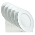 thumbnail image 2 of Calypso Basics, 6pc Melamine Dinner Plate Set, White, 2 of 5