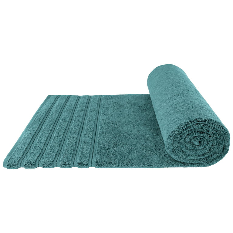 American Soft Linen Bath Sheet 35x70 Inch 100% Turkish Cotton Bath Towel  Sheets - Colonial Blue 