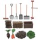 thumbnail image 3 of Farm Playset Simulation Farm Tool Toy For Children Imaginative Play Accessories 1 Set, 3 of 5