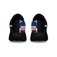 thumbnail image 4 of Barber Hair StliStBarber Salon American flag Shoes Sneakers Black Size 4.5, 4 of 7
