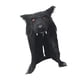 thumbnail image 5 of Máscara de lobo, accesorios de disfraz para hombres y mujeres, máscara de animal realista para el hombro Negro, 5 of 9