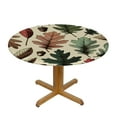 thumbnail image 3 of PIKWEEK Round Tablecloth with Elastic Edge - Happy Thanksgiving - Table Cover for Patio, Kitchen and Dining Room, 3 of 7