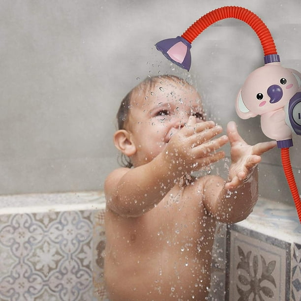 Jouet de douche de bébé Robinet de jeu d'eau Jet de douche électrique Salle  de bain pour enfants 