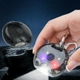 thumbnail image 2 of Qocolhg Mini Porte-Clés LED Lampe de Poche, 7 Modes d'Éclairage, Porte-Clés LED Noir Lumineux Lampe de Poche, Câble de Charge Inclus, Essentiels de Camping, 2 of 8