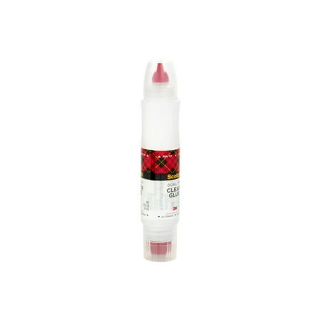3M Scotch Clear Glue with 2-Way Applicator, 1.6 oz.