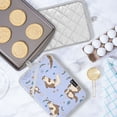 thumbnail image 5 of Yayeee Pot Holders Kitchen Heat Resistant with Pockets 7"x9.8" Cotton Oven Cooking Hot Pads, Cartoon Otters Pattern, 5 of 7