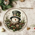 thumbnail image 4 of Adornos navideños, regalos navideños, mantel individual navideño de 1 pieza, 38 x 38 cm, aislante térmico y resistente a la suciedad, apto para fiestas, cocinas, restaurantes, decoración. Manteles ind, 4 of 6