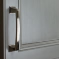thumbnail image 3 of GlideRite 3-3/4 in. Center Classic Base Pull Cabinet Hardware Handle, Satin Nickel, Pack of 10, 3 of 5