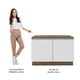 thumbnail image 4 of Mueble de Cocina Para Tarja Madesa Glamy 120 cm 2 Puertas (Con Tablero) Marrón/Blanco, 4 of 5
