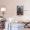 thumbnail image 6 of 12x18 inch Christmas Tree Gift Mountains Oil Painting&nbsp;Wall Art,Rustic Yard Garden,Kitchen,Children'S Room Decor Wall Art Prints Painting,Exquisite Festival Decoration,Modern Style Home Decor, 6 of 6
