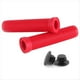 thumbnail image 1 of Puños de Bicicleta de 22 mm, Puños de Bicicleta de Carretera, Antideslizantes, Amortiguadores, Tapón de Extremo de Manillar, Pieza de Bicicleta Roja, 1 of 5