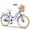 Purple, variant on Dolonm 20" Kids Bike for Ages 7-10, Lightweight High-Carbon Steel Frame Cruiser Bike, Girls Bicycle with Wicker Basket & Rear Seat, No Training Wheels, Purple