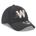 thumbnail image 3 of Men's New Era Graphite Washington Nationals 2022 City Connect 39THIRTY Flex Hat, 3 of 6