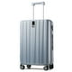 thumbnail image 1 of Luggage Hanke de 24 pulgadas con ruedas giratorias, carcasa rígida de policarbonato, gris, 1 of 8