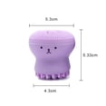 thumbnail image 2 of Cepillo de limpieza facial Cepillo de mano de silicona y masajeador, cepillo de limpieza en forma de pulpo para una limpieza profunda Masaje exfoliante suave para la piel MFZFUKR CPB-DE-LYY123-5, 2 of 5