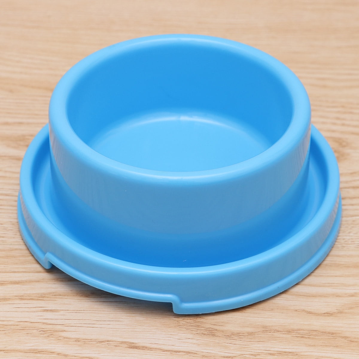 Circle Pet Food Bowls Antiant Dog Feeding Dishs For Puppy and Cat