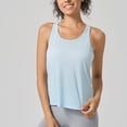 thumbnail image 3 of Workout Tank Tops Woman Lightweight Breathable Scoop Neck Racerback Loose Fit Sleeveless Shirt Athletic Yoga Gym Tanks, 3 of 8