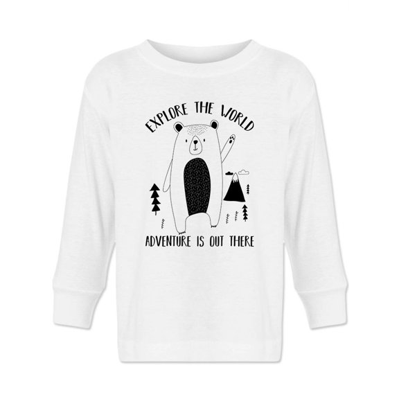 Explore The World . Long Sleeve Toddler -Image by Shutterstock, 2 Toddler