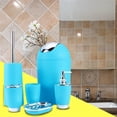 thumbnail image 3 of 6 Piece Plastic Bathroom Accessory Set, 3 of 6