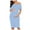 Light Blue, variant on Bovxnpu Maternity Clothes For Women, Women's Maternity Midi Dress Off The Shoulder Bodycon Dresses, Pregnant Women's One Shoulder Maternity Dress With Ruffled Edges Knee Length Maternity Dress S